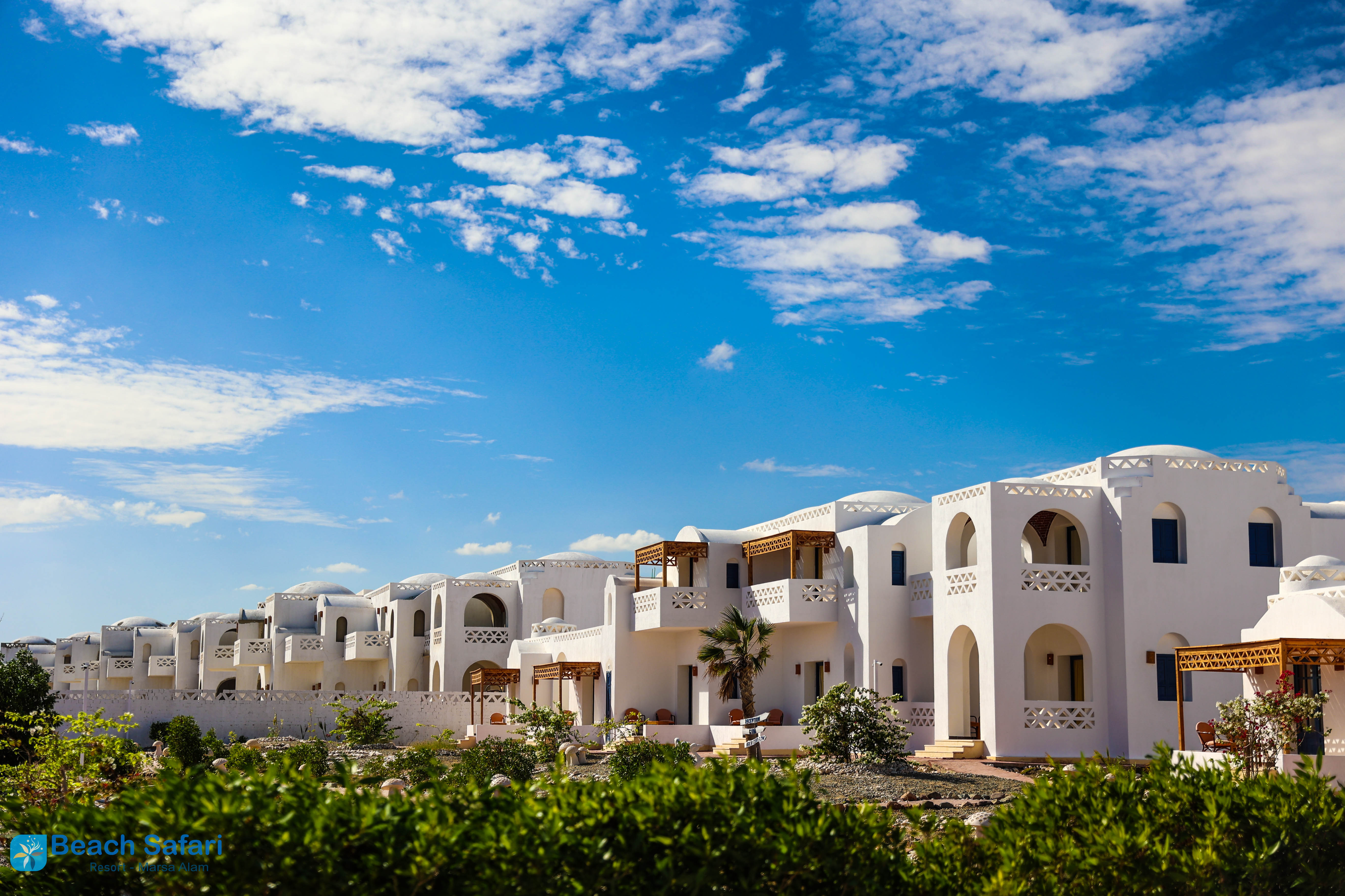 Beach Safari's Nubian-inspired architecture